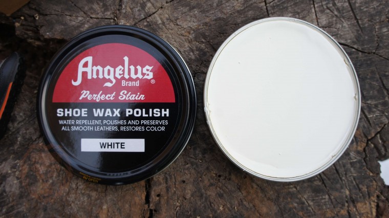 Віск для шкіри Angelus shoe wax White (білий) made in USA